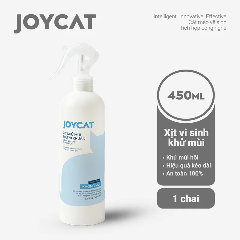 Xịt vi sinh khử mùi & diệt khuẩn JOYCAT - biến thể