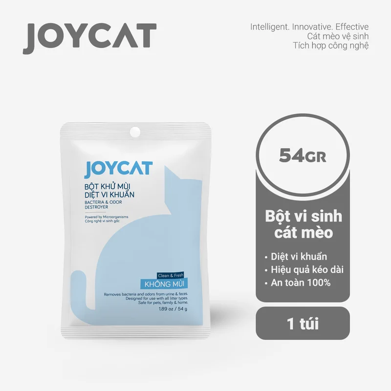 Bột vi sinh khử mùi & diệt khuẩn JOYCAT - biến thể